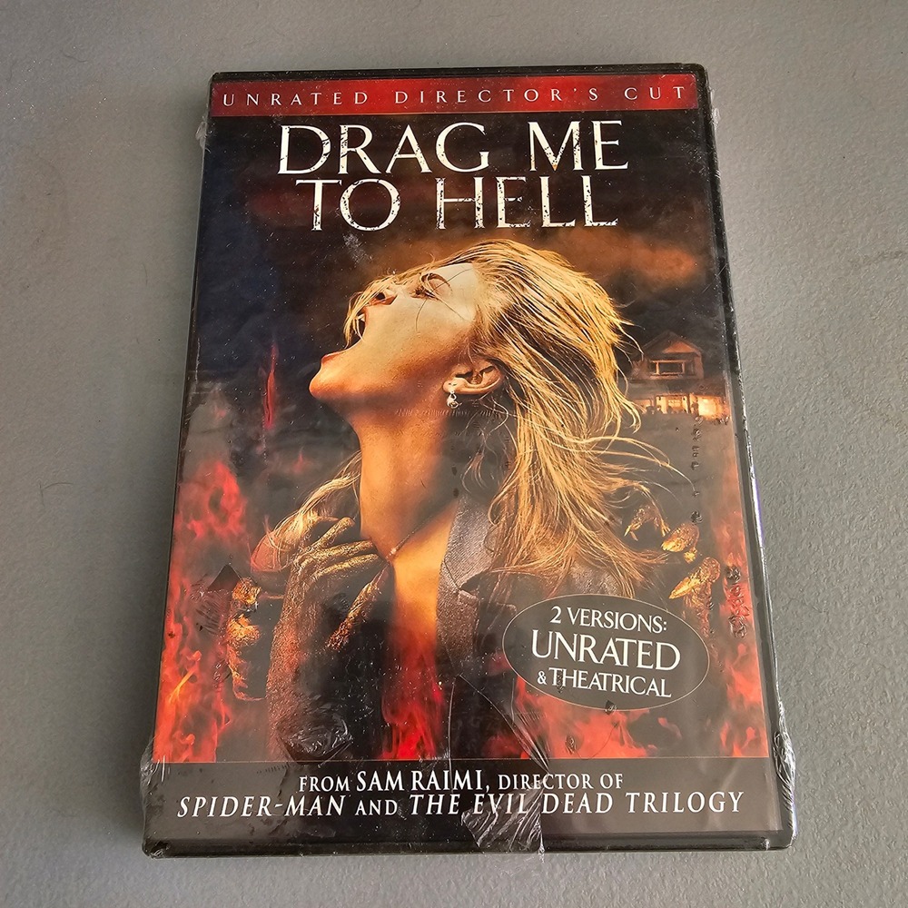 Drag Me to Hell DVD Unrated Director's Cut Sam Raimi Horror Movie New Sealed